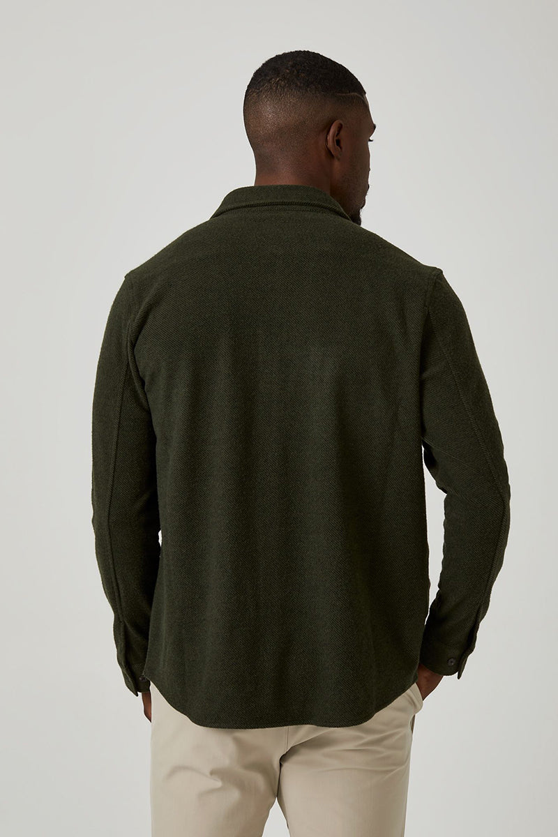 7DIAMONDS - Generation™ Solid Shirt in Dark Khaki