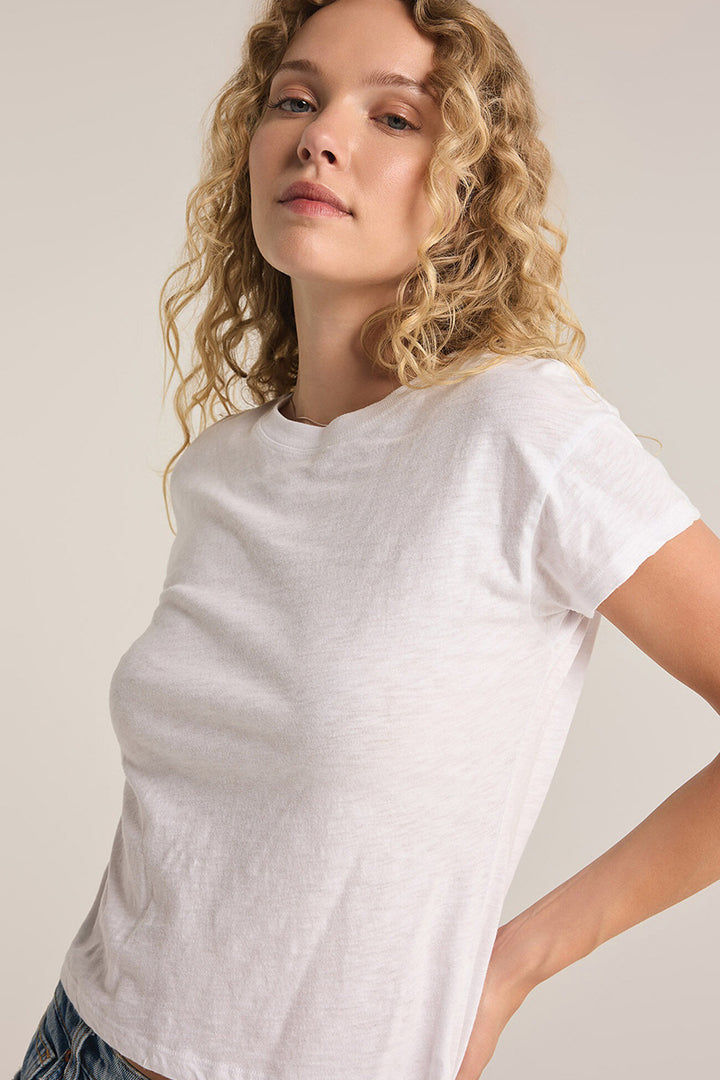 Z Supply - Modern Slub Tee in White