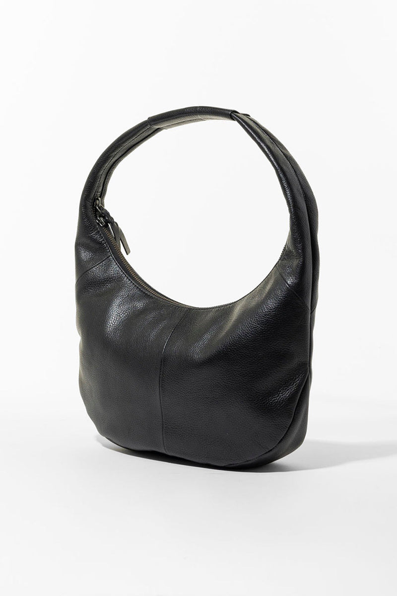 Rock Paper Scissors - "Jessica" O Handle Purse in Black