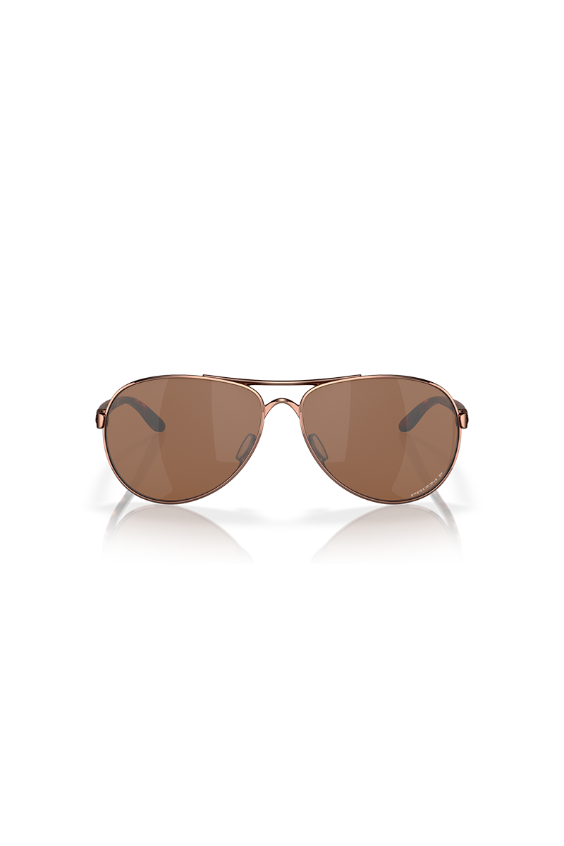 Oakley - Feedback in Rose Gold Frames with Prizm Tungsten Polarized Lenses - OO4079-3159