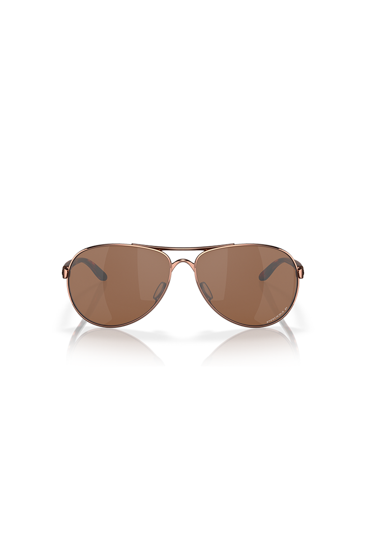 Oakley - Feedback in Rose Gold Frames with Prizm Tungsten Polarized Lenses - OO4079-3159