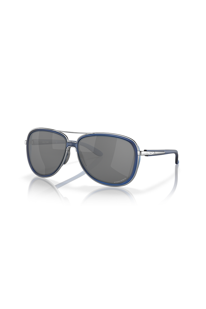 Oakley - Split Time in Matte Transparent Blue Frames with Prizm Black Lenses - OO4129-2458