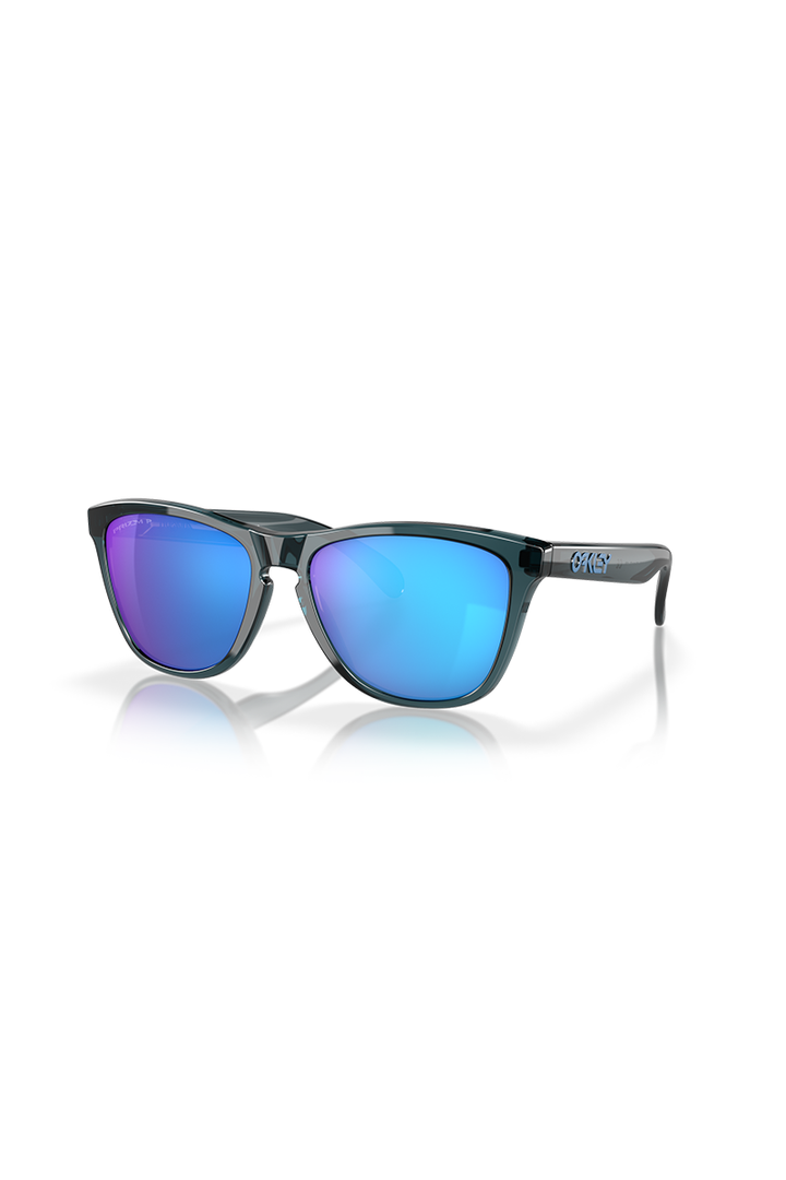 Oakley - Frogskins™ in Crystal Black Frames with Prizm Sapphire Polarized Lenses - OO9013-F655