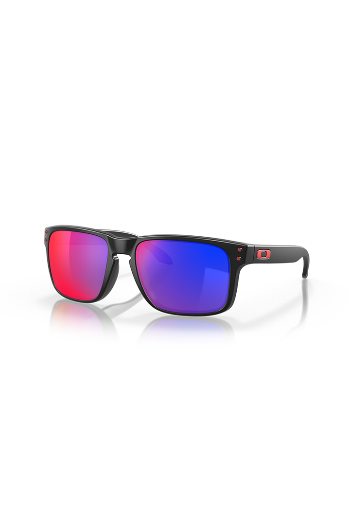 Oakley - Holbrook™ in Matte Black Frames with Red Iridium Lenses - OO9102-3655