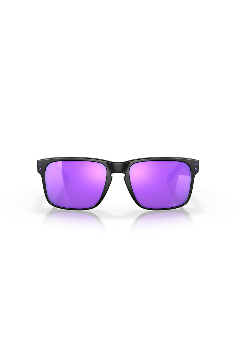 Oakley - Holbrook™ in Matte Black Frame with Prizm Violet Lenses - OO9102-K655