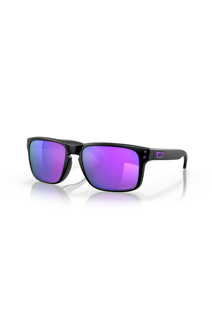 Oakley - Holbrook™ in Matte Black Frame with Prizm Violet Lenses - OO9102-K655