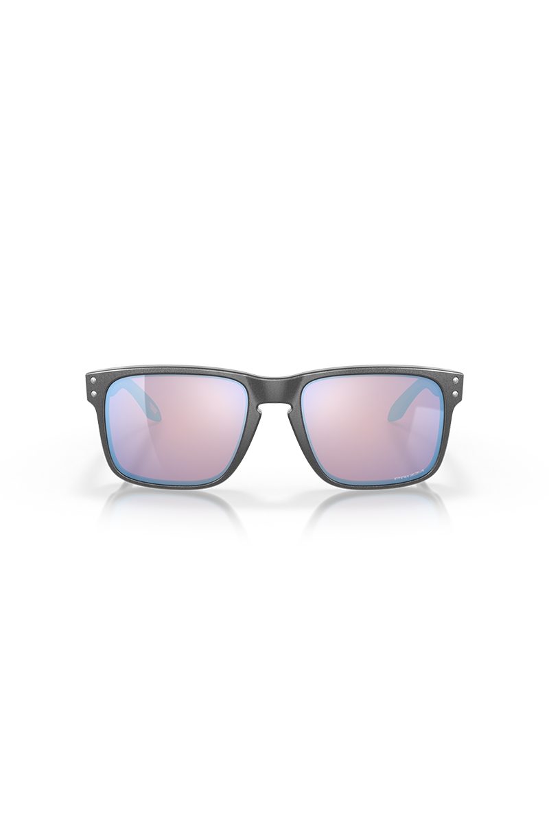 Oakley - Holbrook™ in Steel Frames with Prizm Snow Sapphire Lenses - OO9102-U555