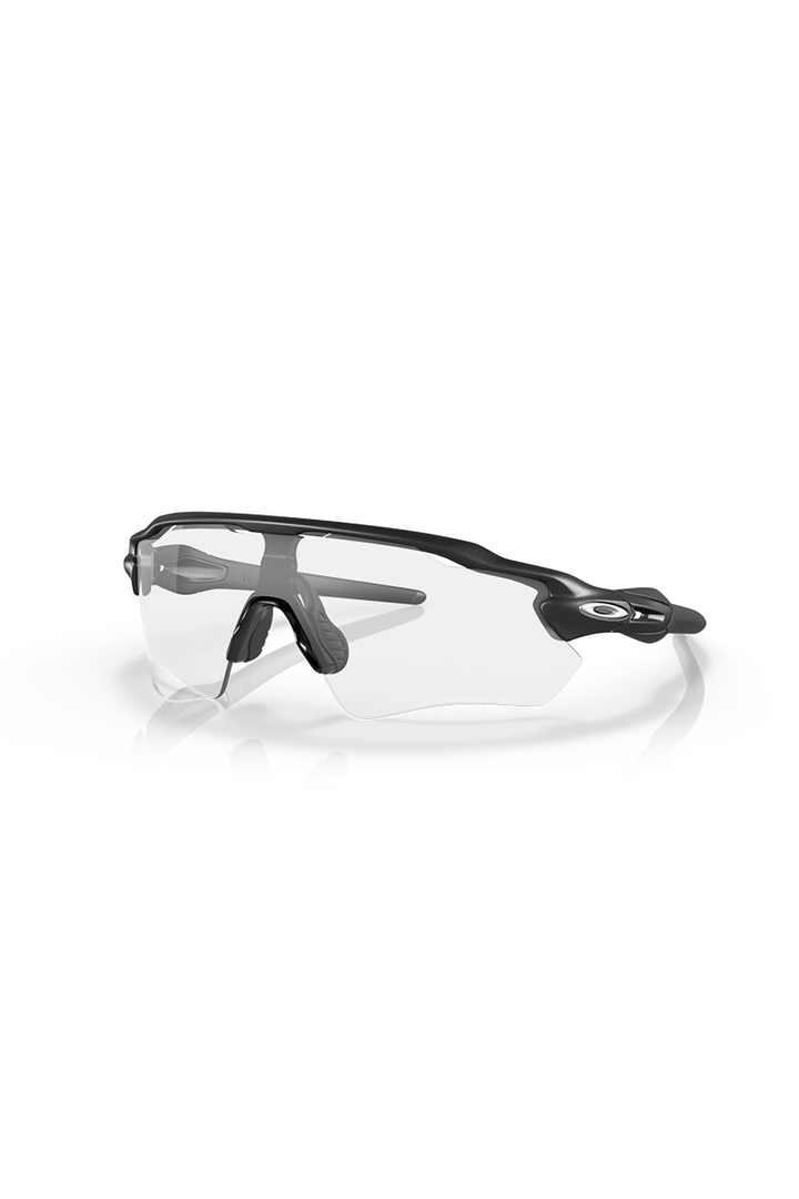 Oakley - Radar® EV Path® in Steel Frames with Clear to Black Iridium Photochomatic Lenses - OO9208-13