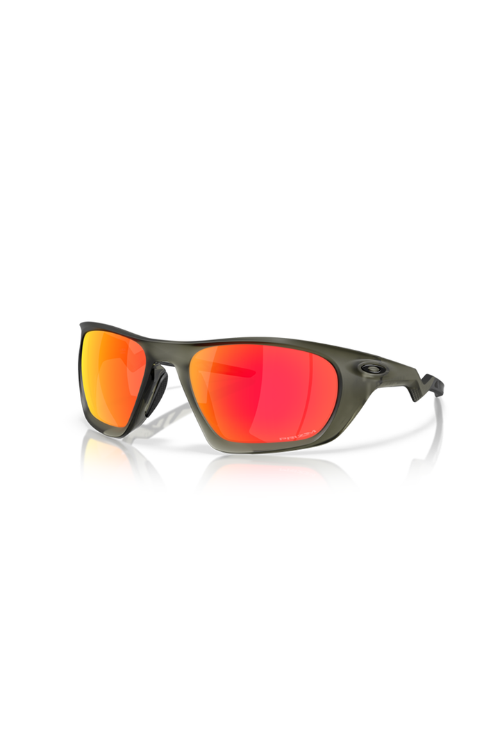 Oakley - Lateralis in Matte Olive Ink Frames with Prizm Ruby Lenses - OO9431-0460