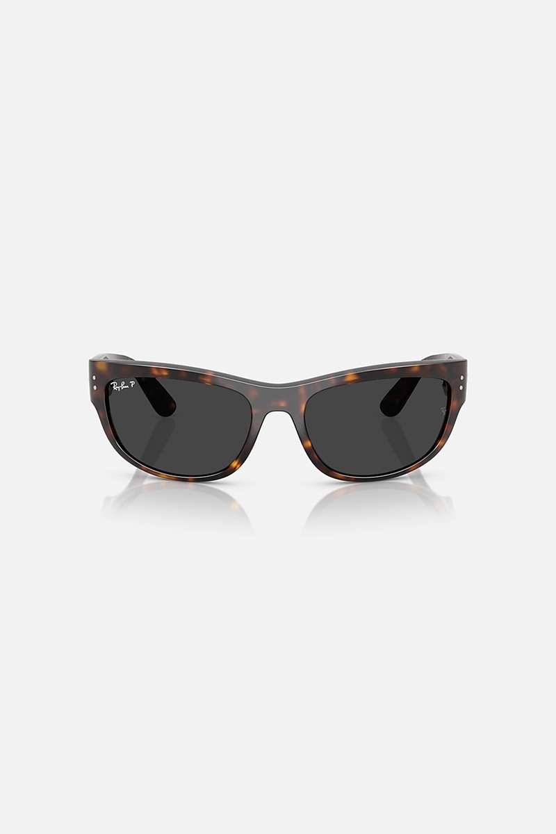 Ray Ban - Mega Balorama in Polished Havana Frames with Polar Black Lenses - 0RB2289-902/48