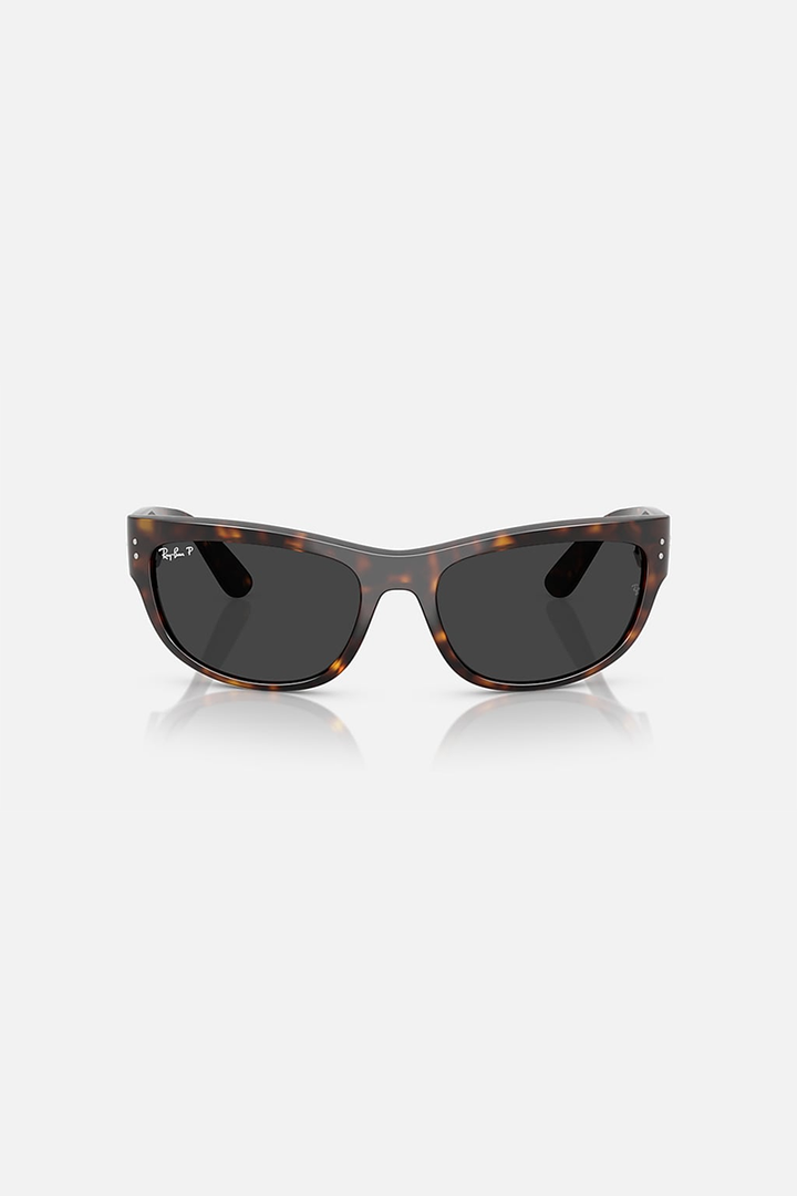 Ray Ban - Mega Balorama in Polished Havana Frames with Polar Black Lenses - 0RB2289-902/48