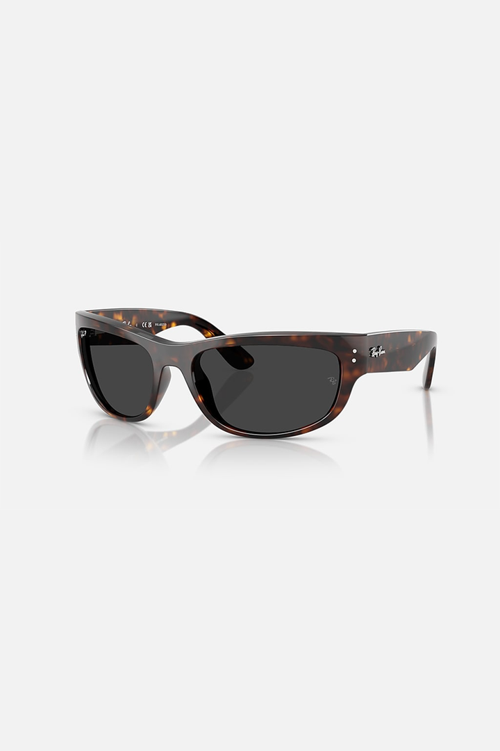 Ray Ban - Mega Balorama in Polished Havana Frames with Polar Black Lenses - 0RB2289-902/48