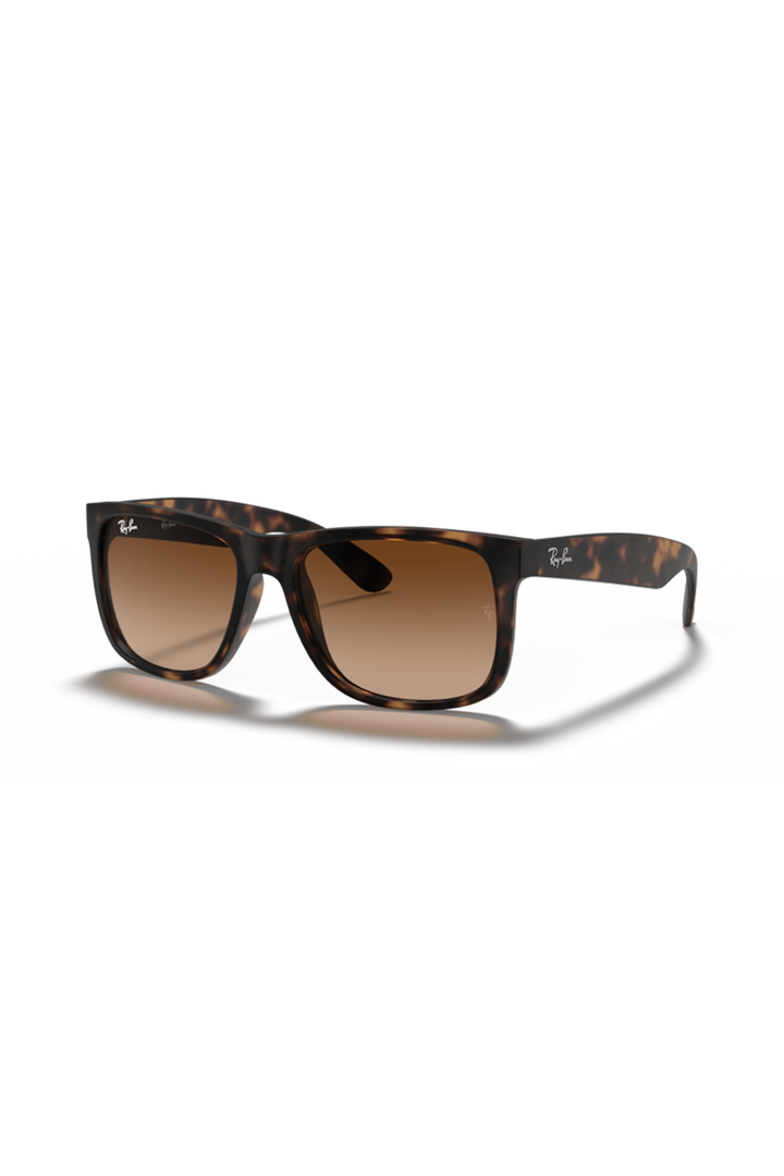 Ray Ban - Justin Classic in Matte Havana Frames with Brown Gradient Lenses - 0RB4165710/1355