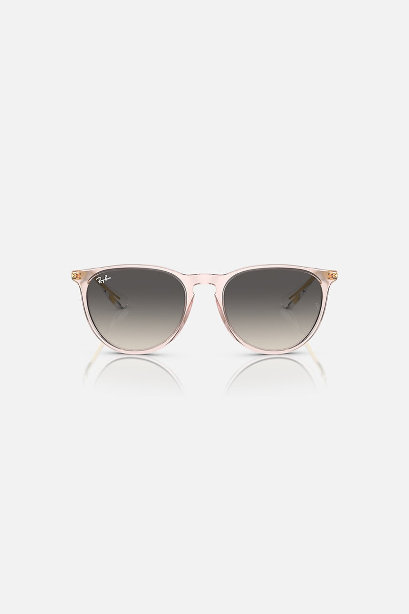 Ray Ban - Erika Classic in Polished Transparent Pink Frames with Grey Gradient Lenses - 0RB417167421154