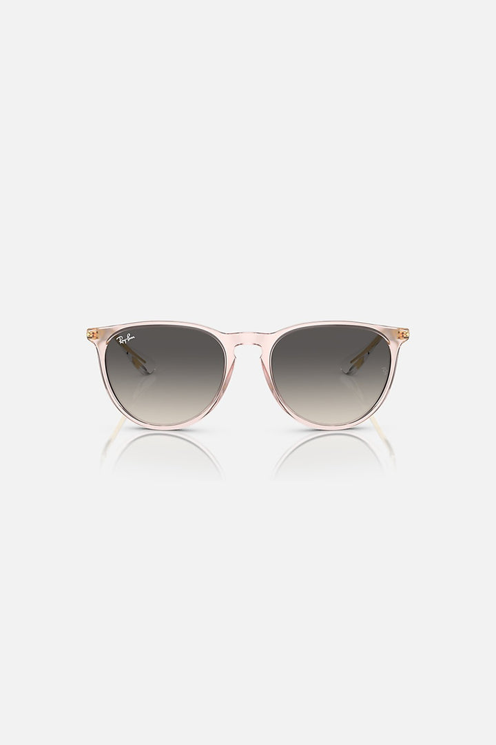 Ray Ban - Erika Classic in Polished Transparent Pink Frames with Grey Gradient Lenses - 0RB417167421154