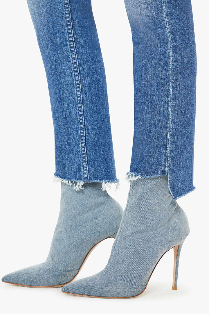 Mother Denim - High Waist Rider Ankle Step Fray in Loafers and Lassos