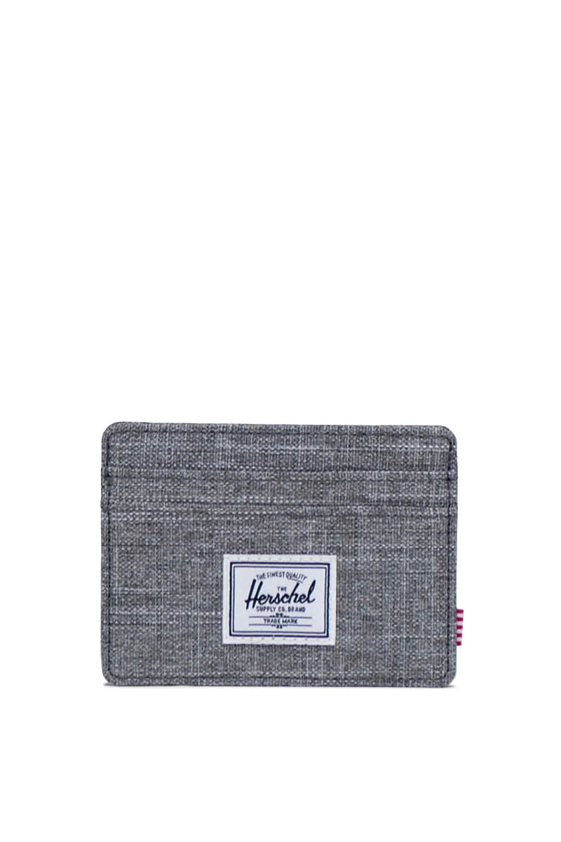 Herschel - Charlie Cardholder Wallet in Raven Crosshatch