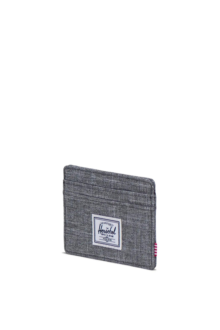 Herschel - Charlie Cardholder Wallet in Raven Crosshatch