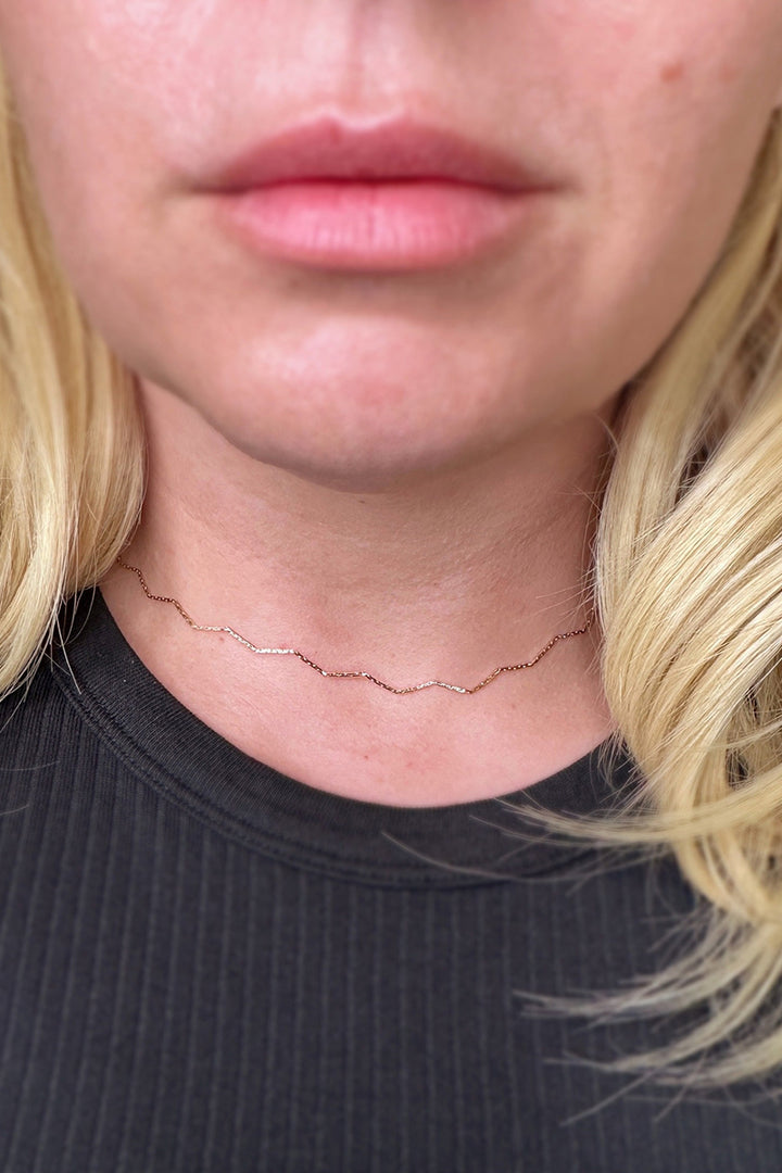 GoldFi - Zig Zag Choker