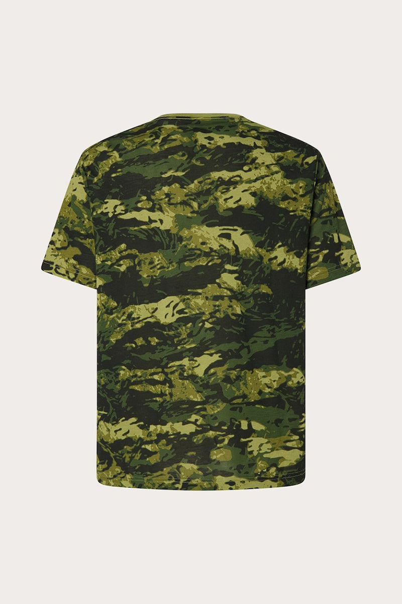 Oakley - Bark New Short Sleeve in Tiger Camo Green - 457131-BFQ