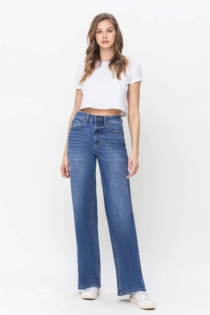 VERVET by Flying Monkey - Accomplished - 90's Vintage Super High Rise Loose Fit Jeans