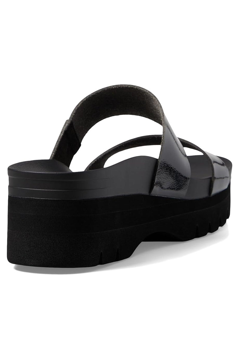 Reef - Cushion Vista Higher in Black Patent