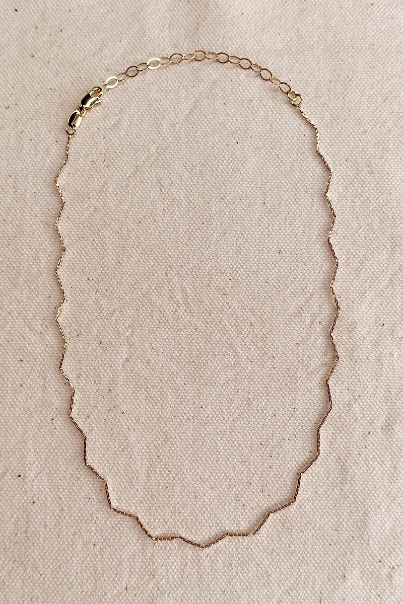 GoldFi - Zig Zag Choker