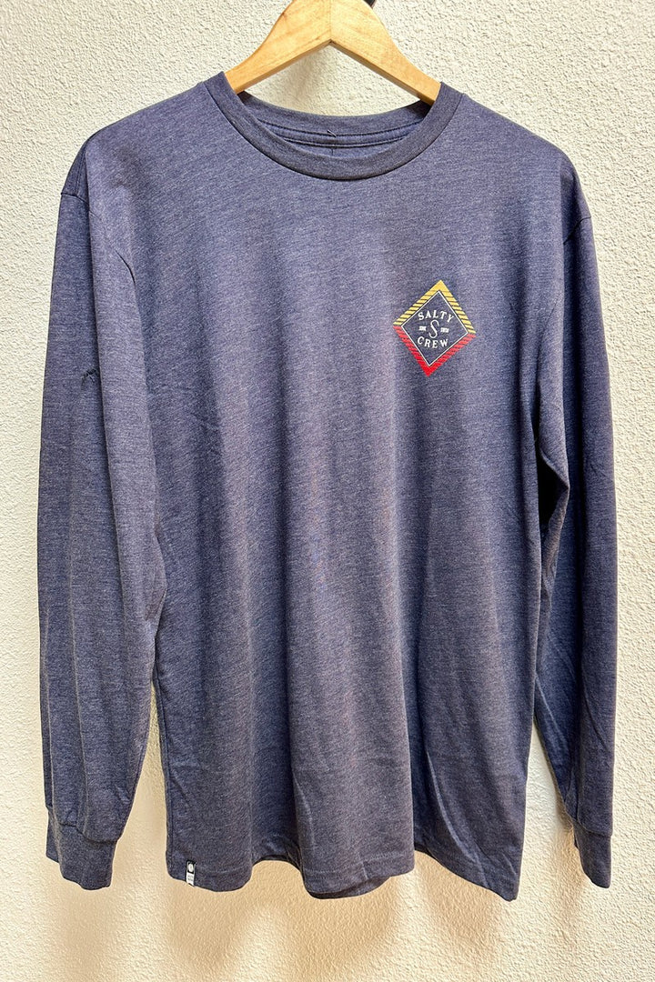 Salty Crew - Faded Premium Long Sleeve Tee in Navy Heather