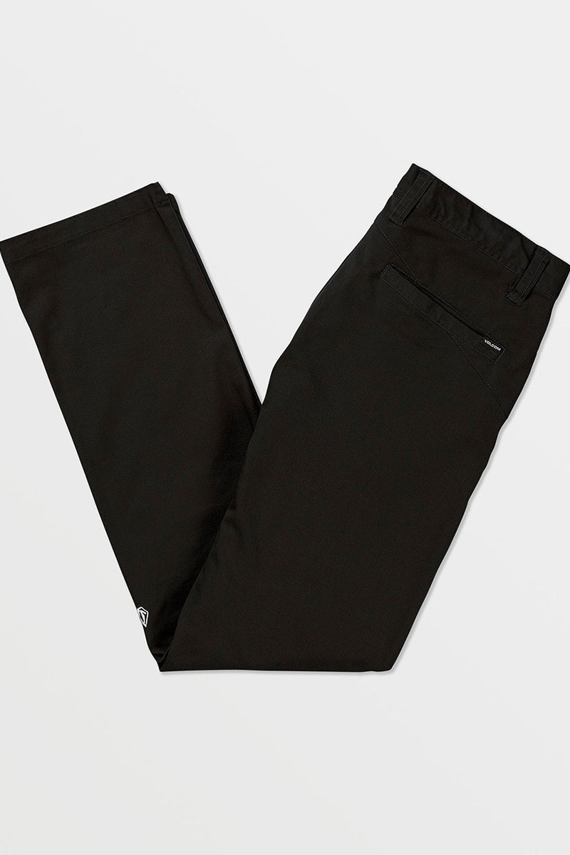 Volcom - Fricken Modern Stretch Chino Pants in Black