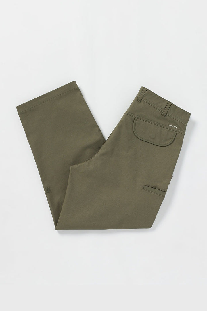 Volcom - Tokyo True Bryan Iguchi Work Pants in Winter Moss