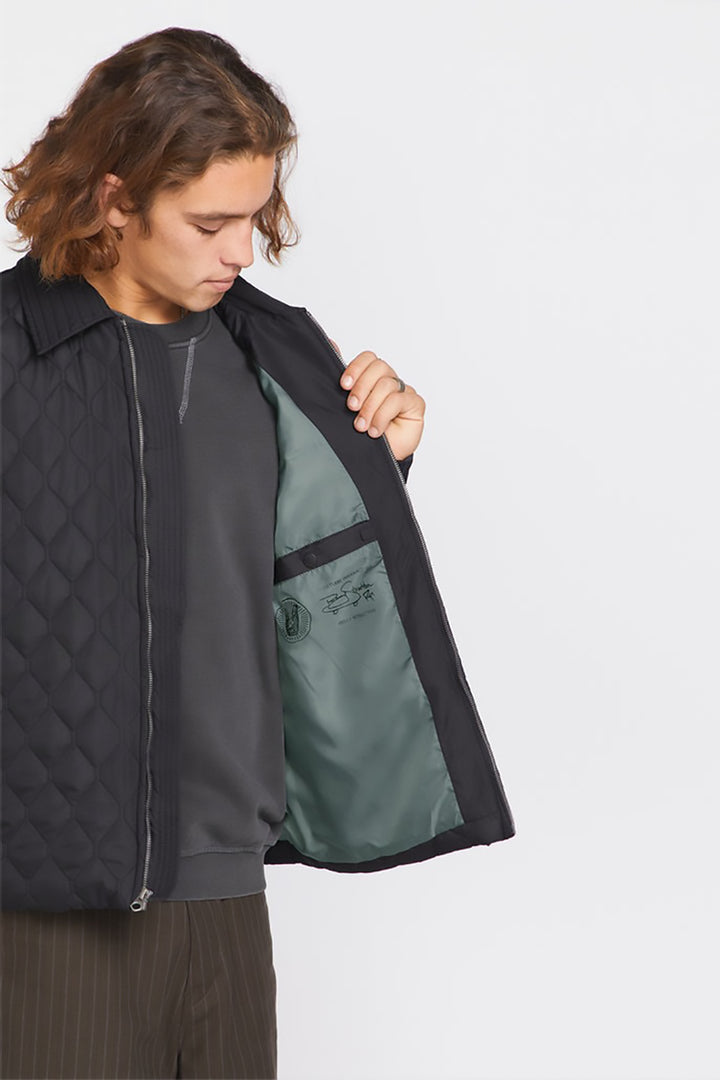 Volcom - Skate Vitals Remy Stratton Quilted Jacket in Black