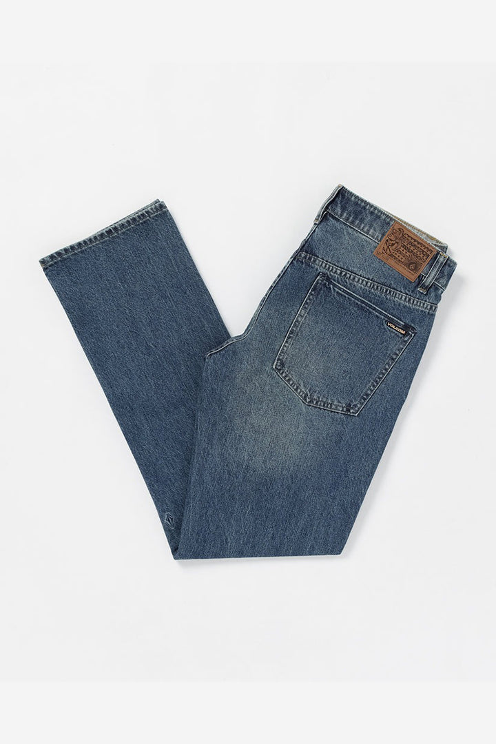 Volcom - Solver Modern Fit Jeans in Classic Blue