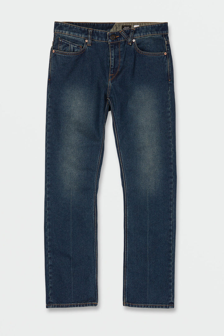 Volcom - Solver Modern Fit Jeans in Matured Blue