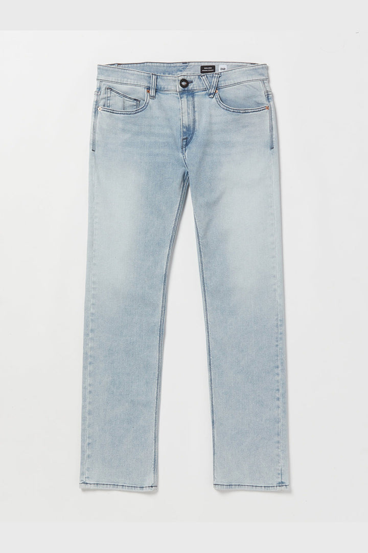 Volcom - Solver Denim Pants in Powder Blue