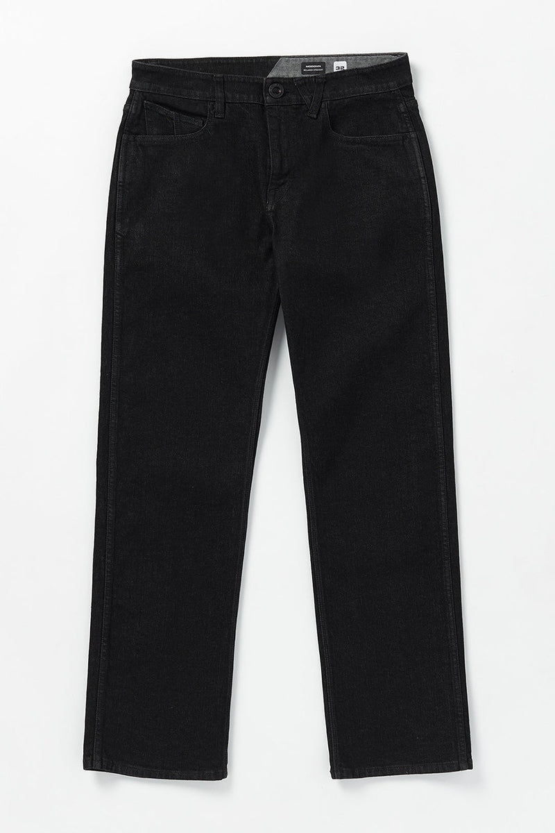 Volcom - Mo Down Jeans in Black Rinser