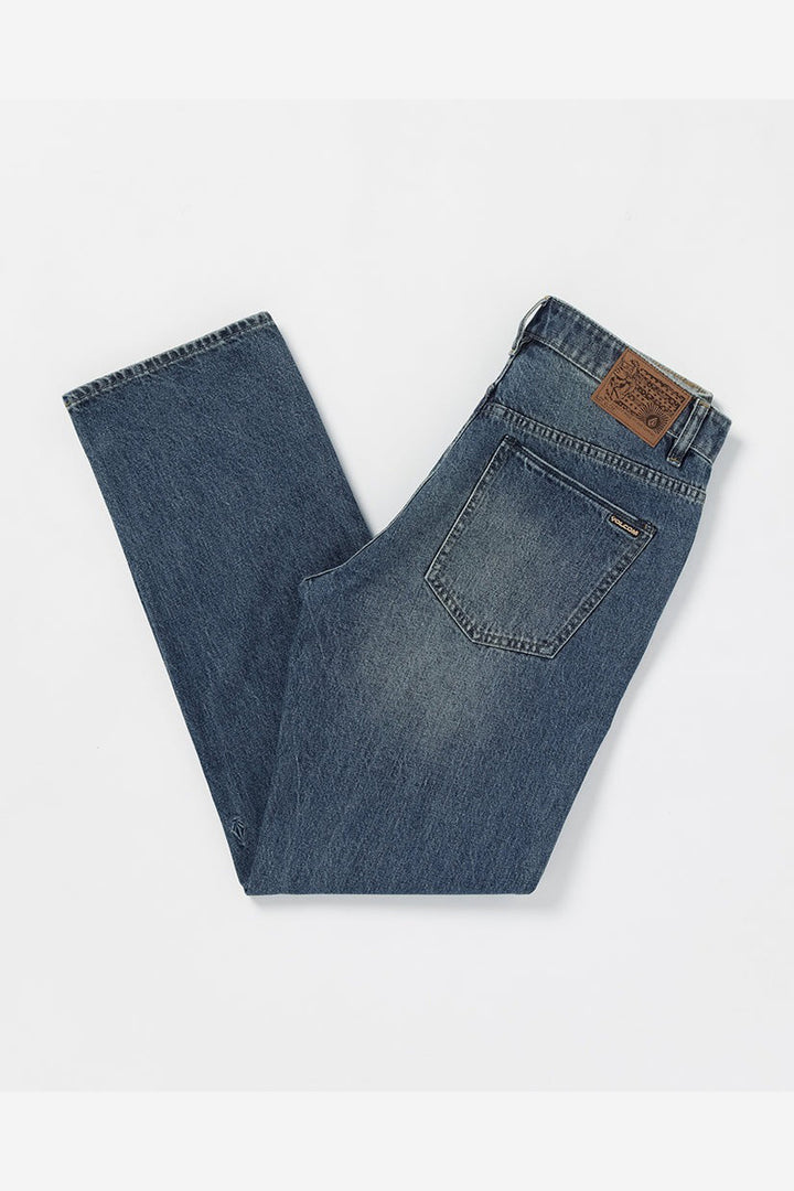 Volcom - Modown Relaxed Fit Jeans in Classic Blue