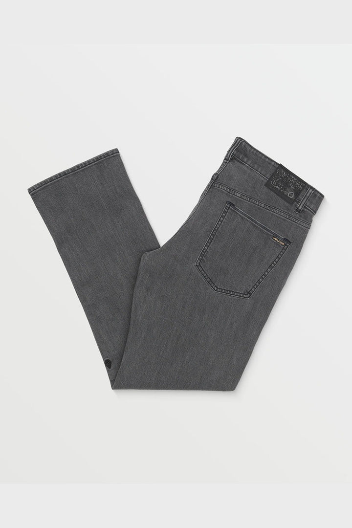 Volcom - Kinkade Regular Fit Jeans in Neutral Grey