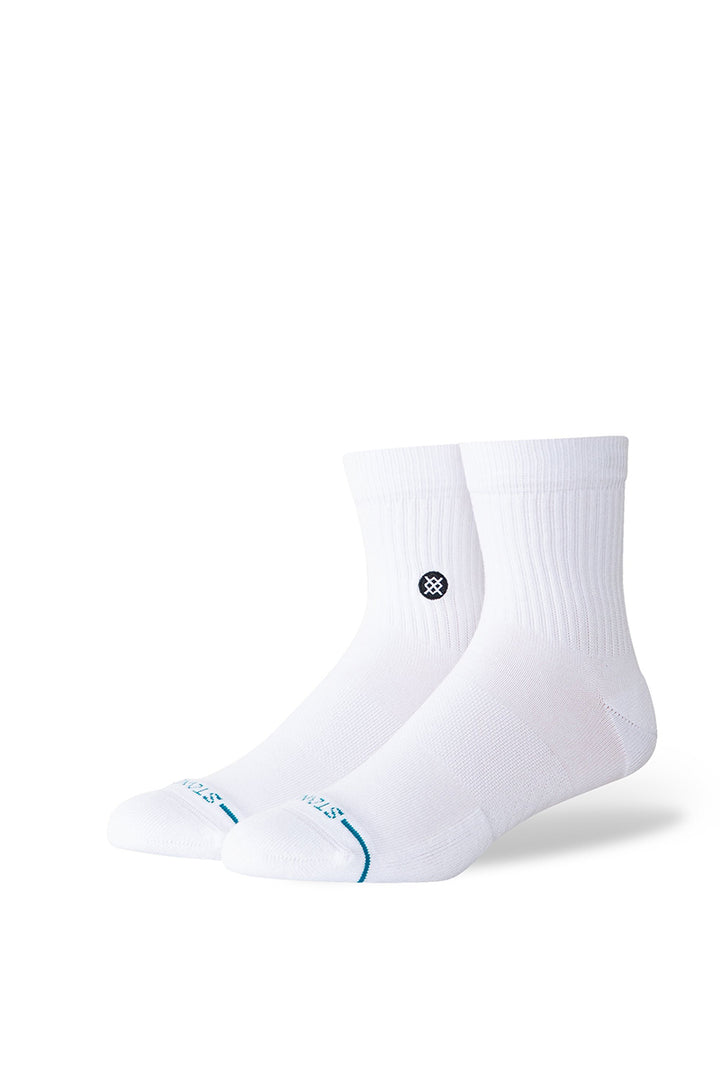 Stance - ICON Quarter Socks in White