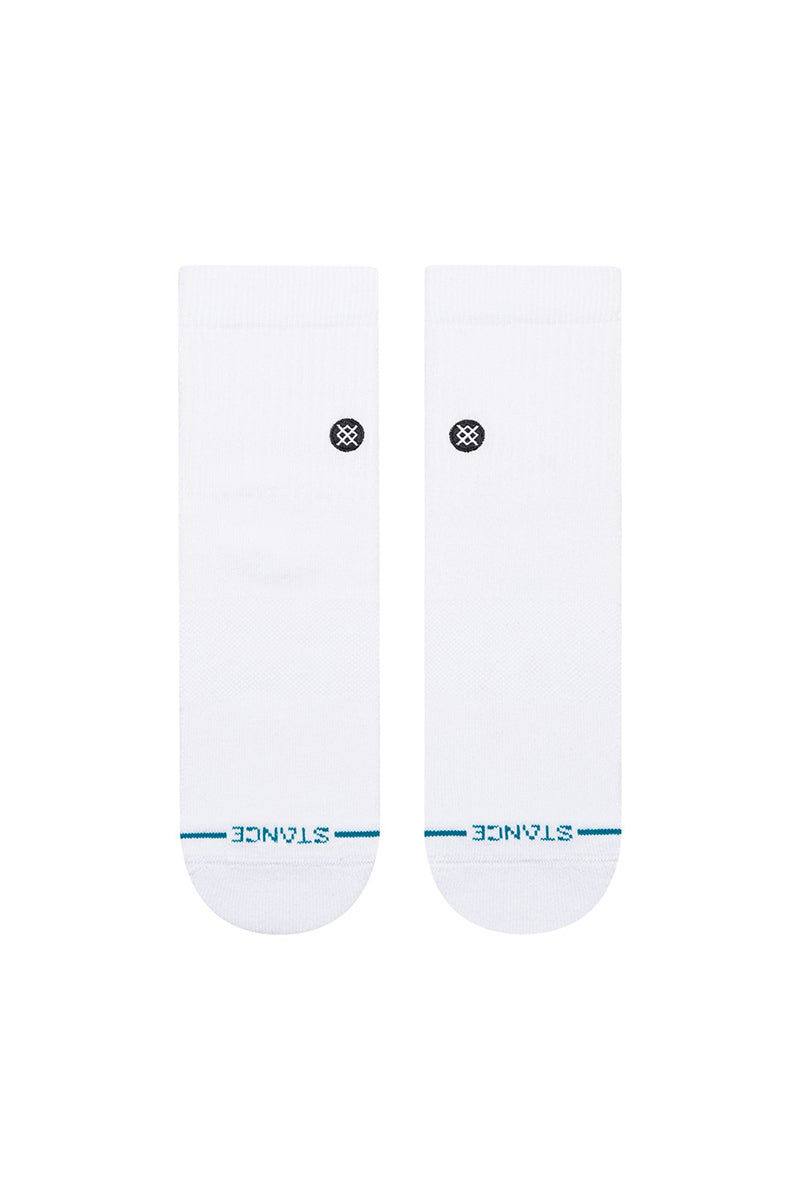 Stance - ICON Quarter Socks in White