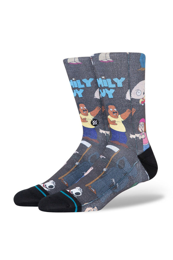 Stance - Family Guy X Stance Poly Crew Socks in Black