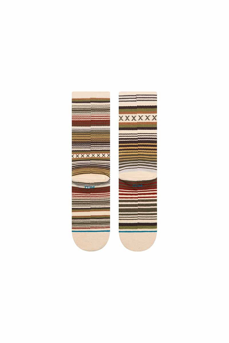 Stance - Curren Crew Socks in Tan