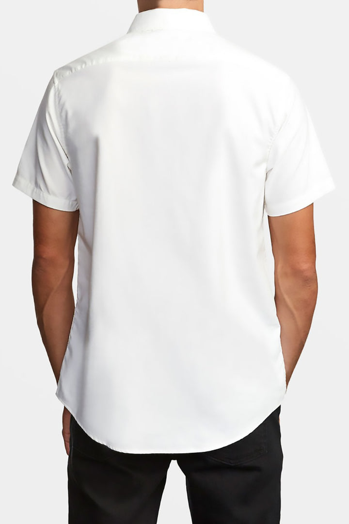 RVCA - That'll Do Short Sleeve Shirt in White