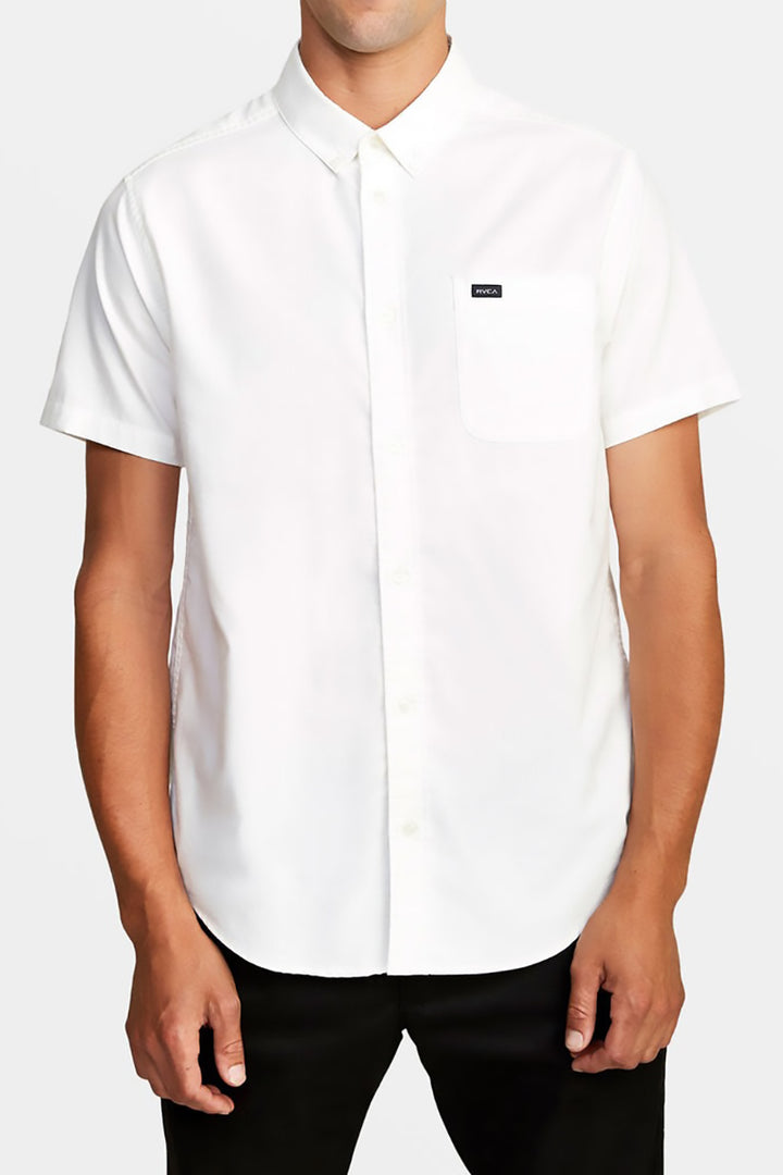 RVCA - That'll Do Short Sleeve Shirt in White