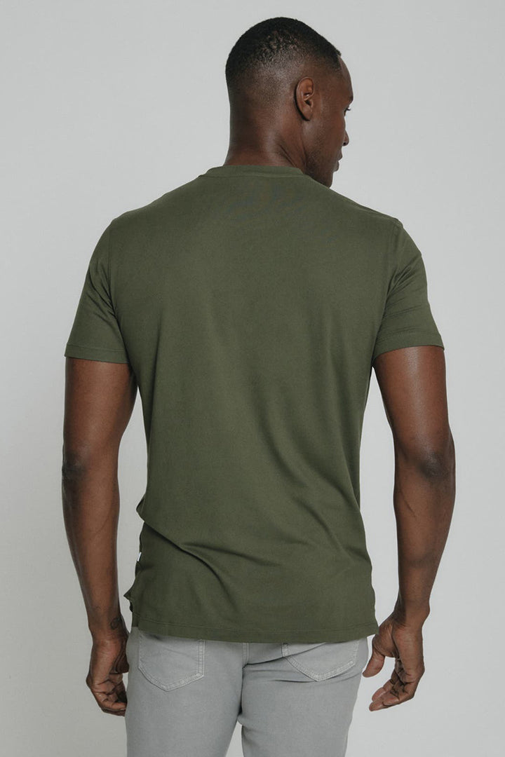 7DIAMONDS - Core™ Crew Neck Tee in Olive