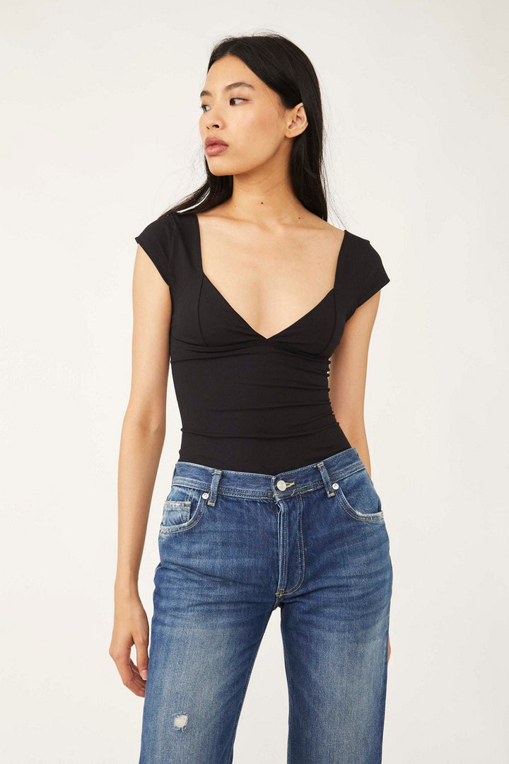 Free People - Duo Corset Cami in Black