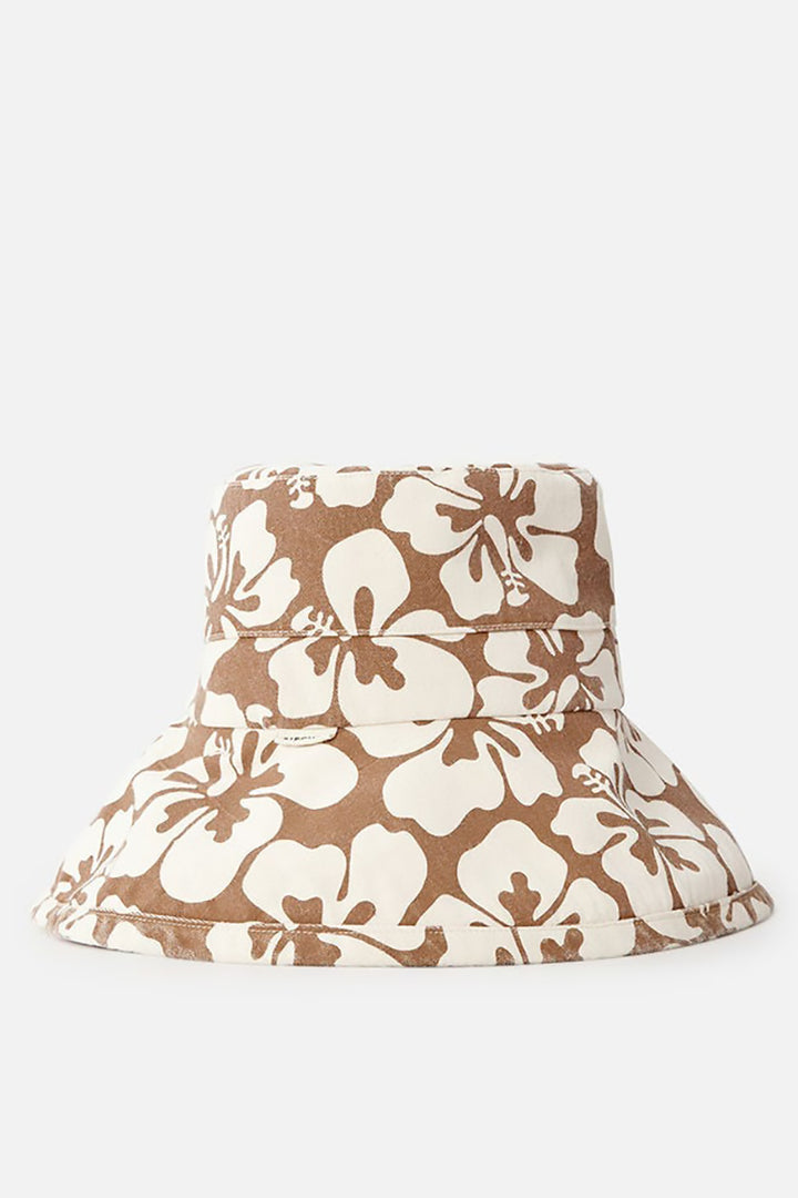 Rip Curl - Tres Cool UPF Sun Hat in Brown/Off White