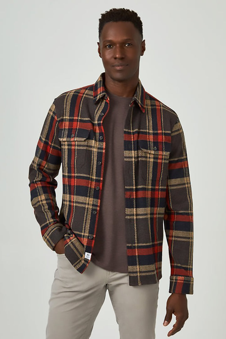 7DIAMONDS - Generation™ Plaid Shirt in Denim