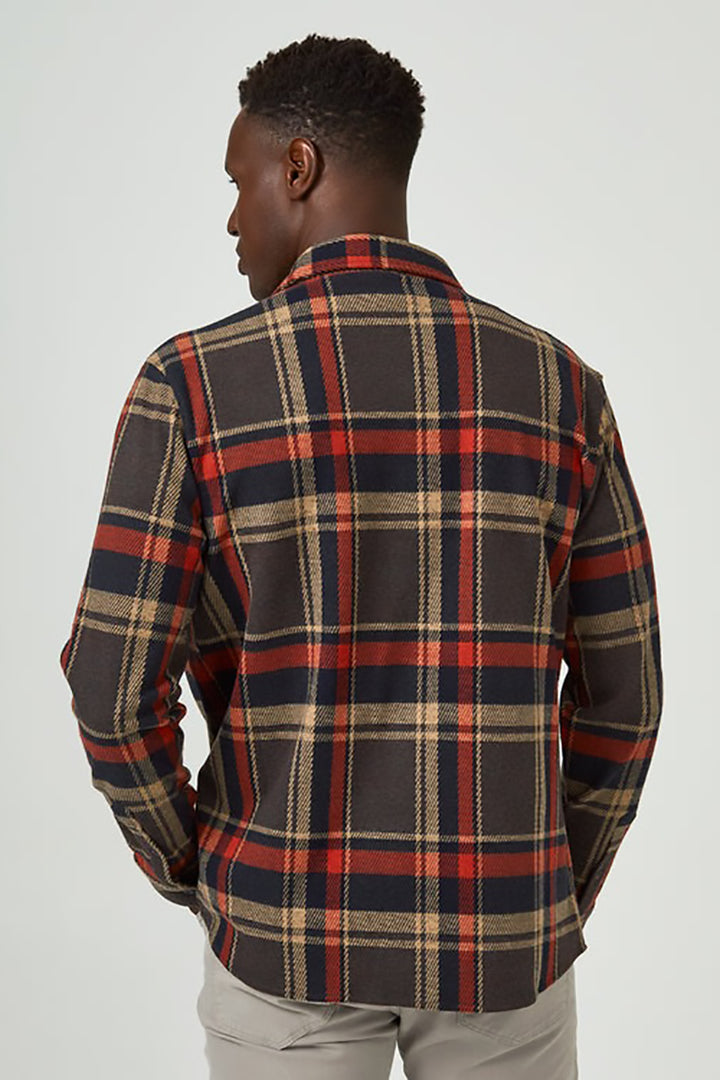 7DIAMONDS - Generation™ Plaid Shirt in Denim