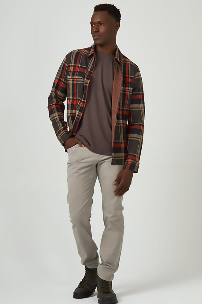 7DIAMONDS - Generation™ Plaid Shirt in Denim