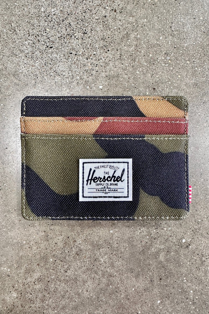 Herschel - Charlie RFID Wallet in Woodland Camo